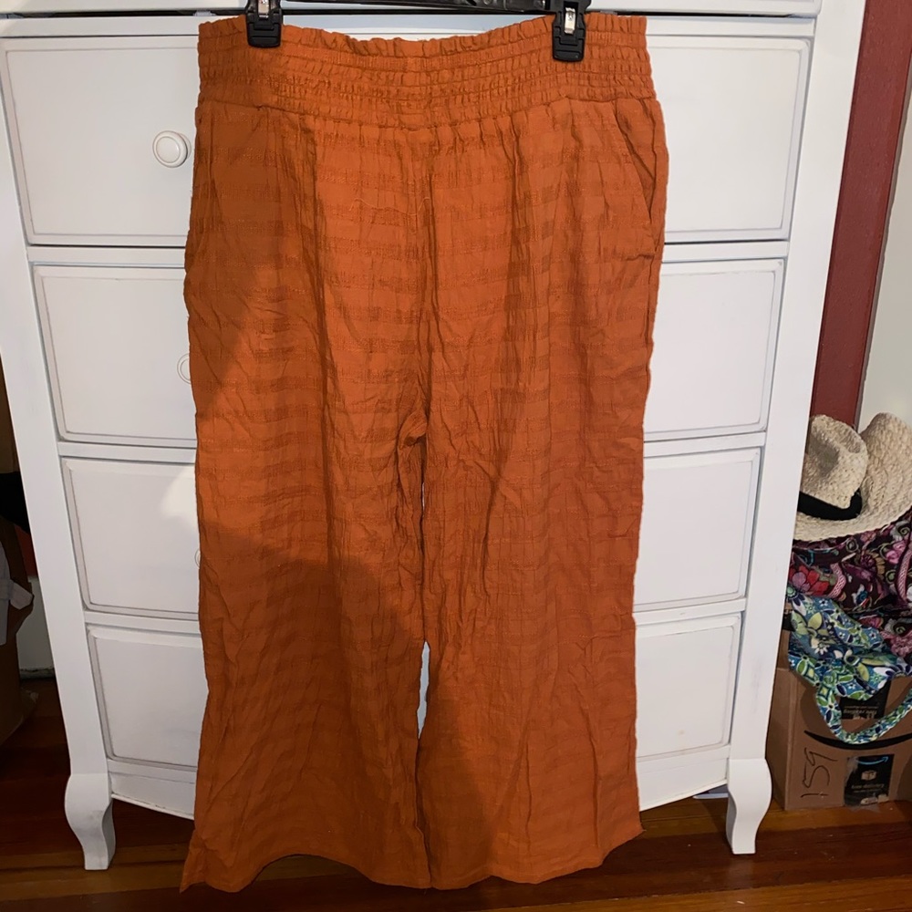 Orange aerie lounge pants